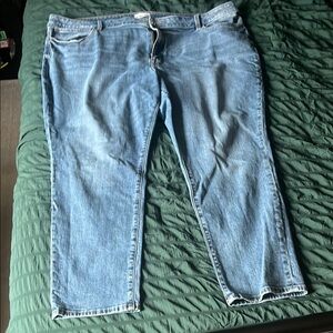 Classic Blue Denim Jeans 24W